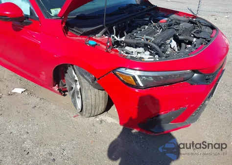 2024 Honda Civic Touring из США, поврежденный, VIN 2HGFE1F92RH310104